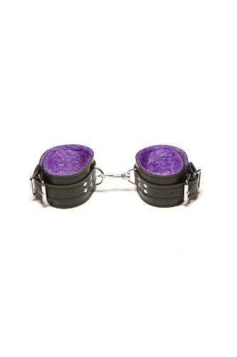 Stockroom Fleece Lined Ankle Cuffs with D-Ring, Small