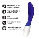 LELO Mona Wave G-Spot Vibrator Blue