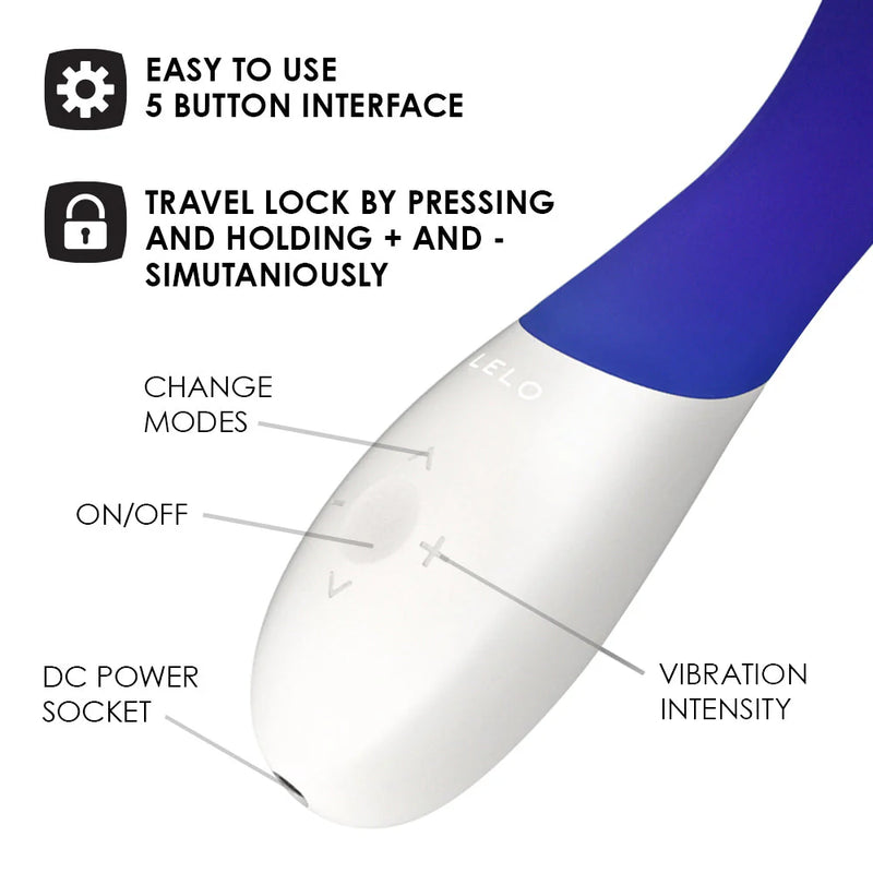 LELO Mona Wave G-Spot Vibrator Blue