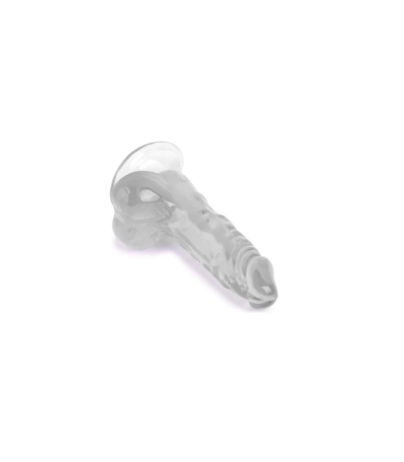 Realistic Penis Crystal Jellies Clear 13.5cm