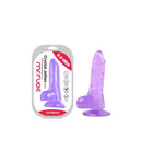 Realistic Penis Crystal Jellies Purple 13.5cm