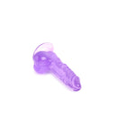 Realistic Penis Crystal Jellies Purple 13.5cm