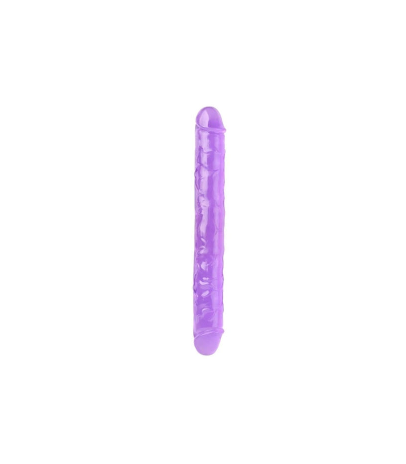 REALISTIC PENIS CRYSTAL JELLIES PURPLE 30.5 CM