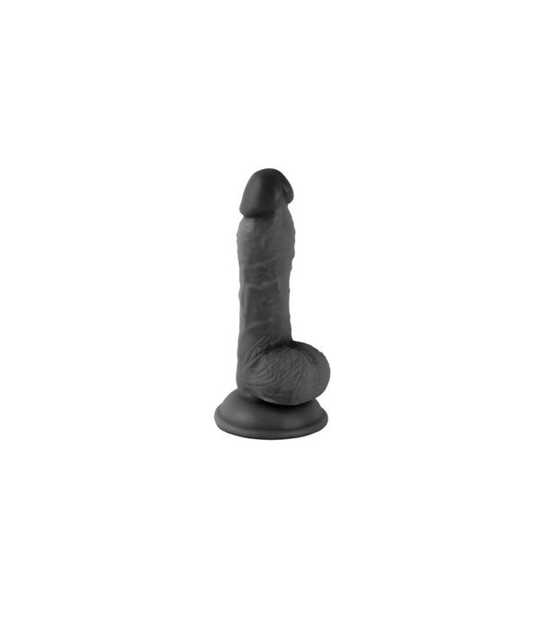 REALISTIC PENIS MR RUDE BLACK 18.5 CM