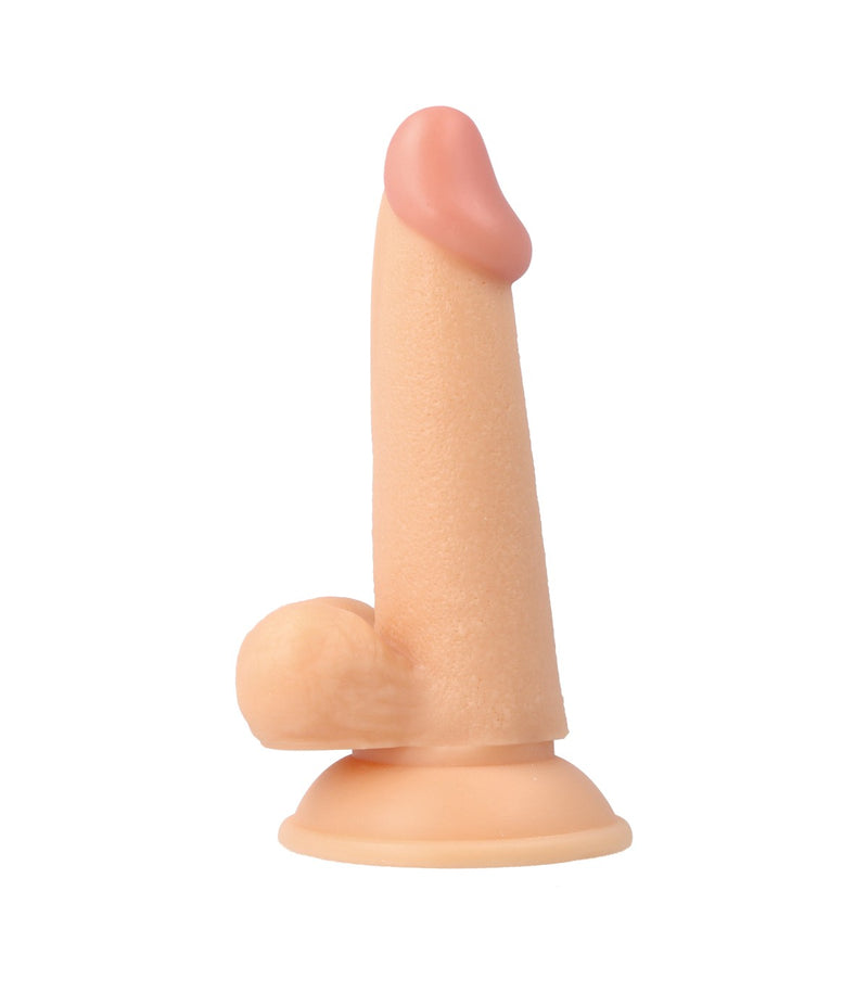 Realistic Dildo with Suction Cup and Testicles Romeo 16 cm x 3.5 cm