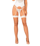 S814 STOCKINGS WHITE S/M