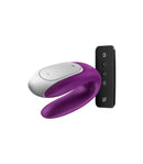 SATISFYER DOUBLE FUN WITH VIOLET REMOTE AND APP