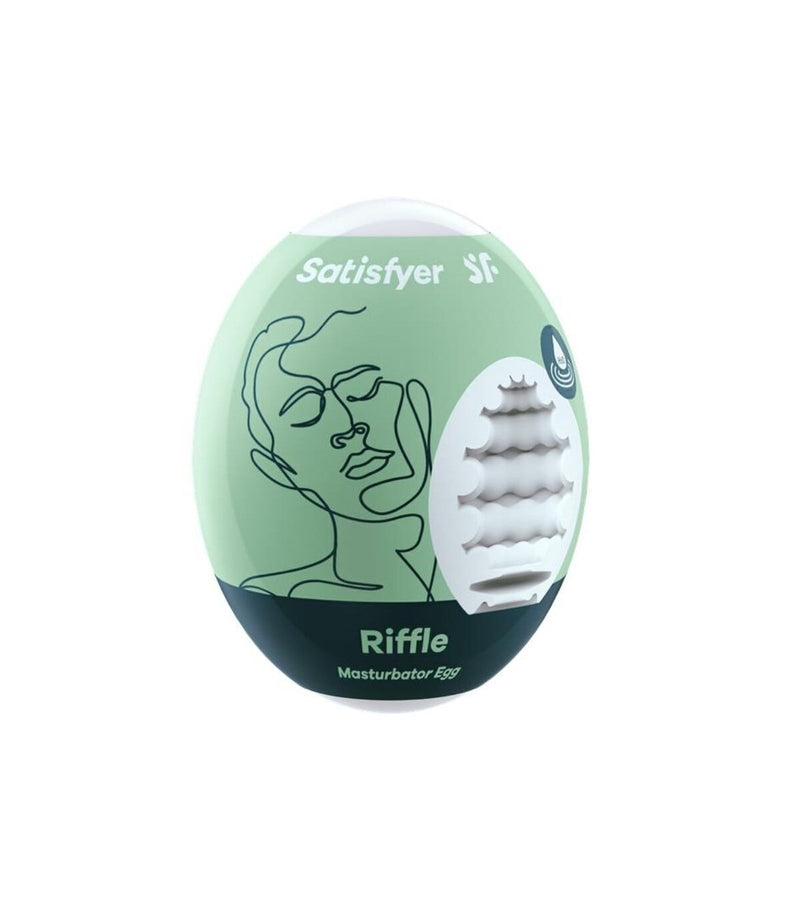 SATISFYER EGG MEN'S MASTURBATOR RIFFLE