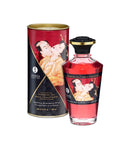 Shunga Intimate Kisses Warming Oil Sparkling Wine Strawberry 100ml