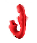 KISSY TRIPLE STIMULATION VIBRATOR RED