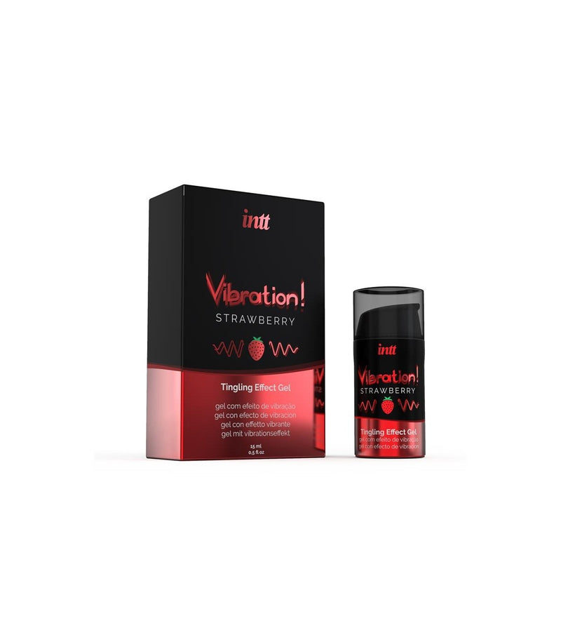 LIQUID VIBRATOR INTT STRAWBERRY 15 ML