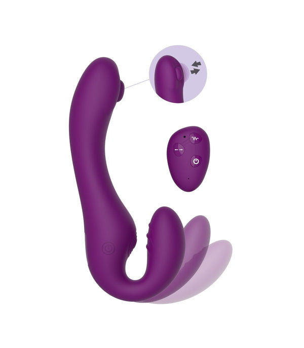 XOCOON PULSE VIBE USB HARNESS W/ PURPLE REMOTE