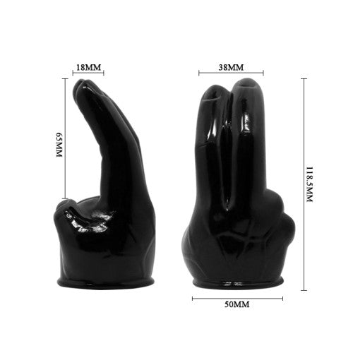 Power Head Double Finger Wand Attachment