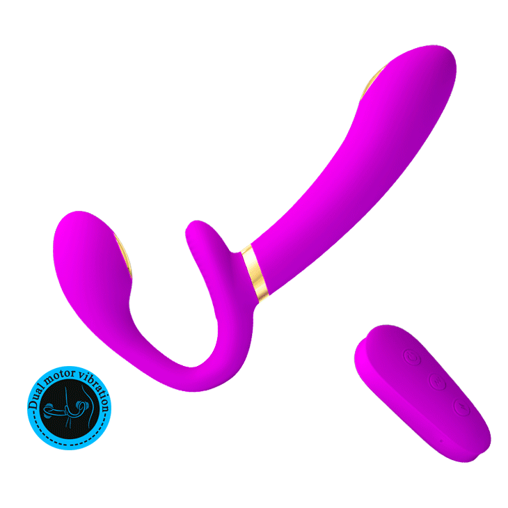 Pretty Love Thunderbird Wireless Electric Shock Strapless Strap-On