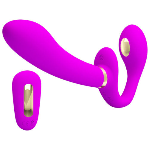 Pretty Love Thunderbird Wireless Electric Shock Strapless Strap-On