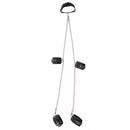 Zado Leather and Metal Leather Fetish Adjustable Restraints Set