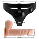 Pretty Love Tom Universal Harness Briefs with Dildo Set