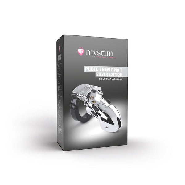 Mystim Pubic Enemy No 1 - Silver Edition