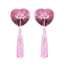 Pink Burlesque Sequin Nipple Pasties