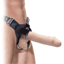 Fetish Fantasy Extreme Hollow 10inch Strap-On Flesh