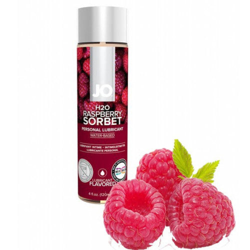 Jo Raspberry Sorbet Flavored Water Based Lube 120 ml