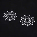 Silver Rhinestone Nipple Stickers