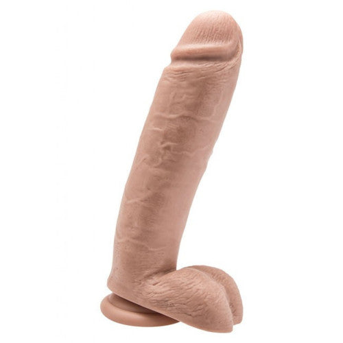 Flesh Penis with Balls and Suction Cup 25cm