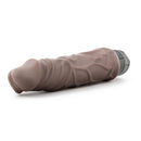 X5 Plus Hard On Vibrating 9inch Dildo Brown