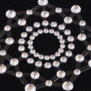 Silver Rhinestone Nipple Stickers
