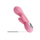 Pretty Love Chris Rechargeable Rabbit Vibrator