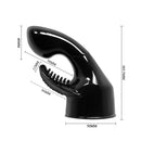 Power Head Dual Stimulation Wand Massager Attachment