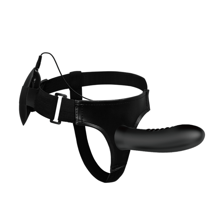 Strap-on Harness Myron with Vibration Silicone 18cm