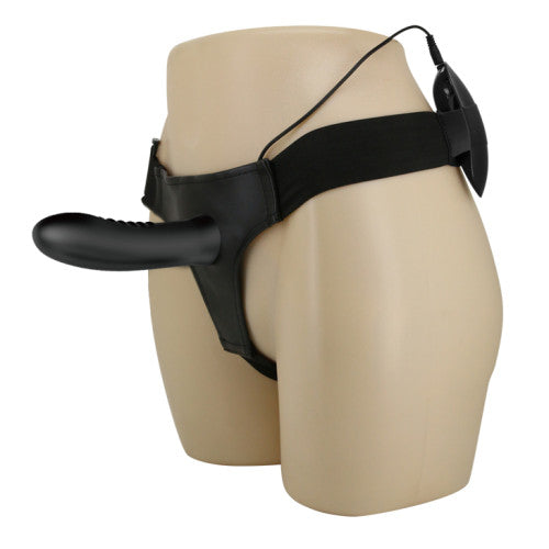 Strap-on Harness Myron with Vibration Silicone 18cm