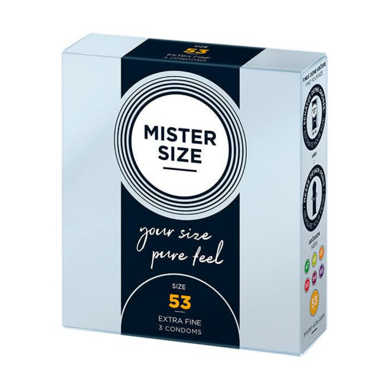 Mister Size 53mm Condoms 3 Pieces