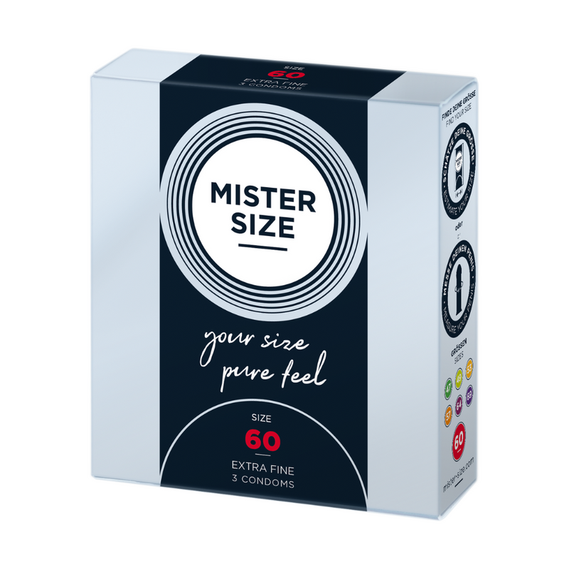 Mister Size 60mm Condoms 3 Pieces