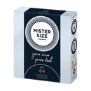 Mister Size 64mm Condoms 3 Pieces