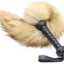 Fur Fox Tail Sensual Flogger Whip 60CM