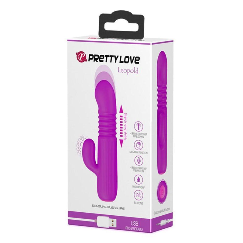 Pretty Love Leopold Mini Thruster Bunny Vibrator
