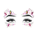 Zinnia Face Jewels Sticker