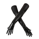 Black Unisex Latex Gloves