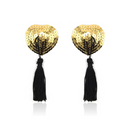 Gold Burlesque Sequin Nipple Pasties
