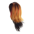 Choppy Black Wig with Highlight