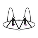 Bra with Silicone Nipple Clamps