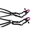 Bra with Silicone Nipple Clamps