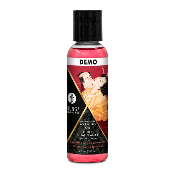 Warming Massage Oil 60 ml Strawberry