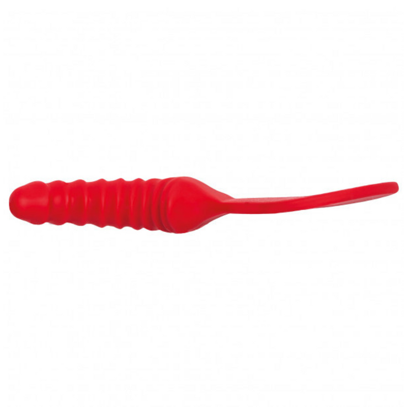 Fun Factory Bend Over Silicone Paddle with Dildo - Red