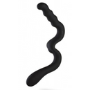 New Wave Silicone Double Dildo Black