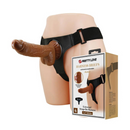 Pretty Love Michael Universal Harness Briefs Set with Brown Dildo