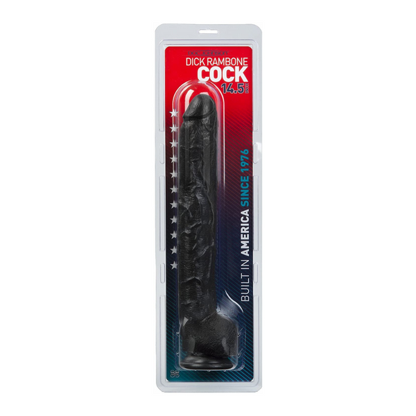 Doc Johnson Dick Rambone Black 36.8 cm