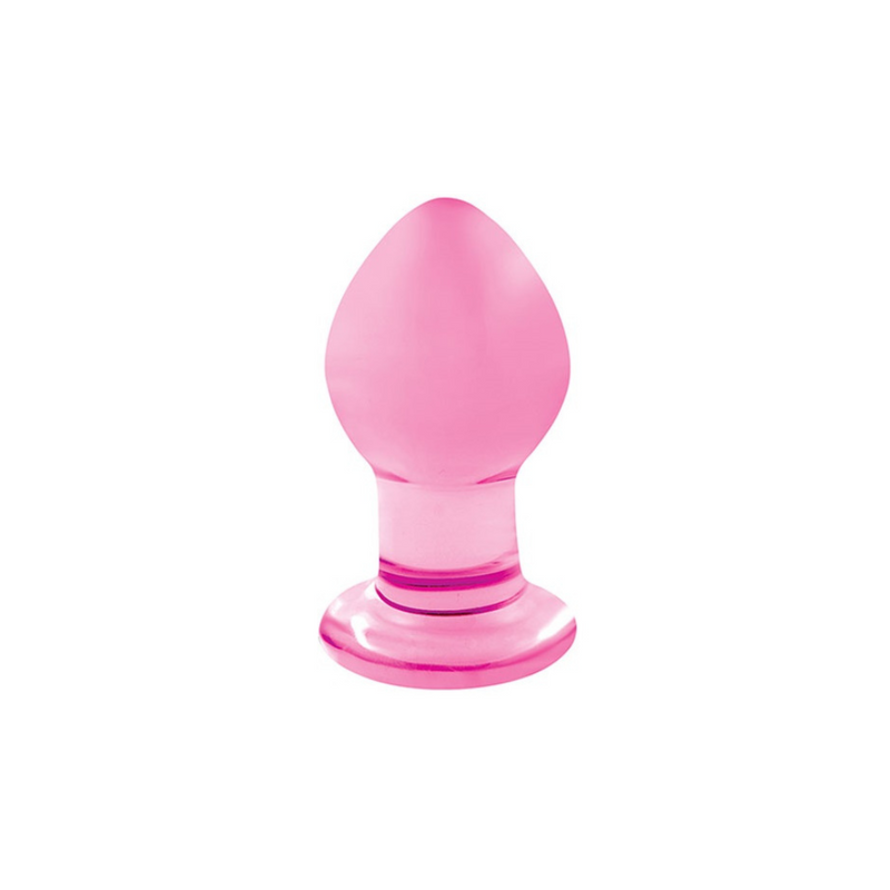 Crystal Pink Small Plug 6 cm